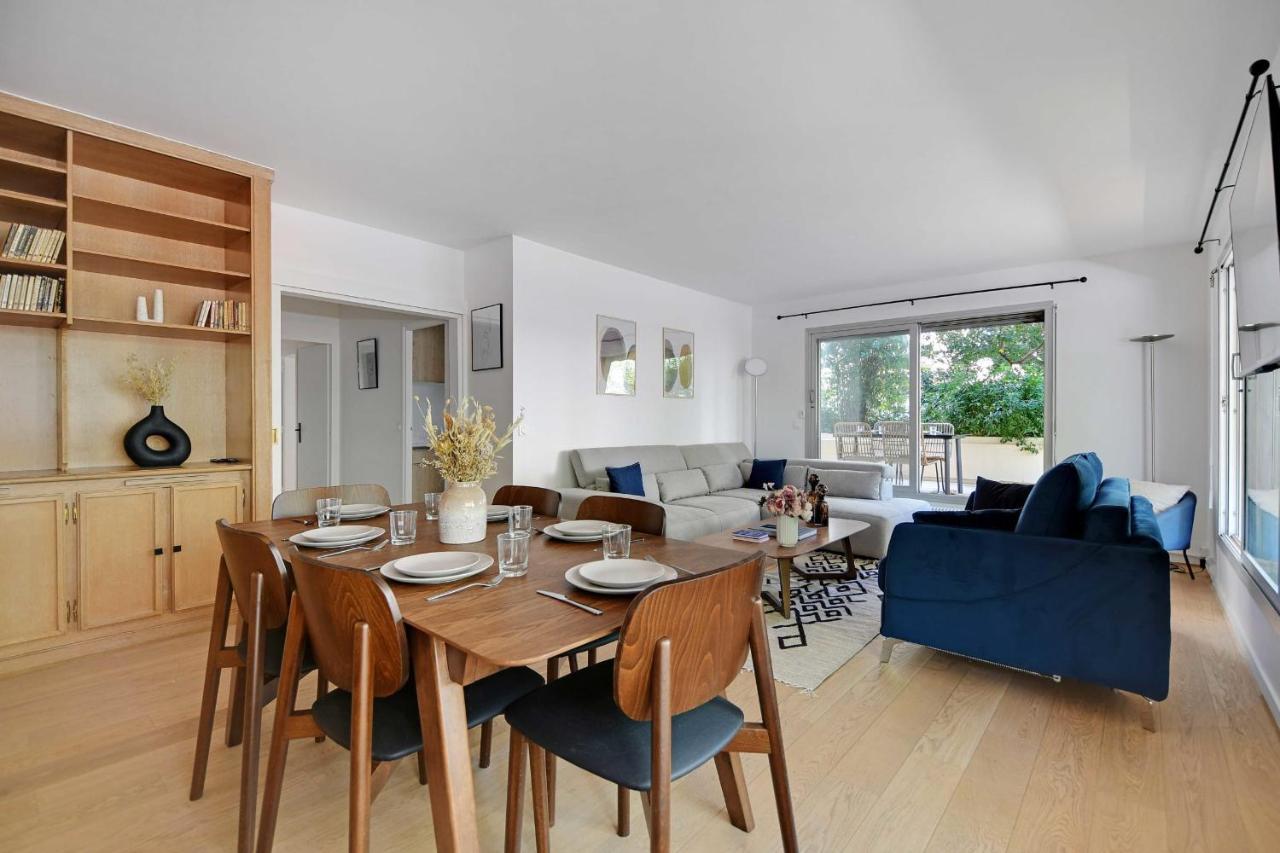 Elegant Apartment - 2Br-6P - Tour Eiffel Parijs Buitenkant foto