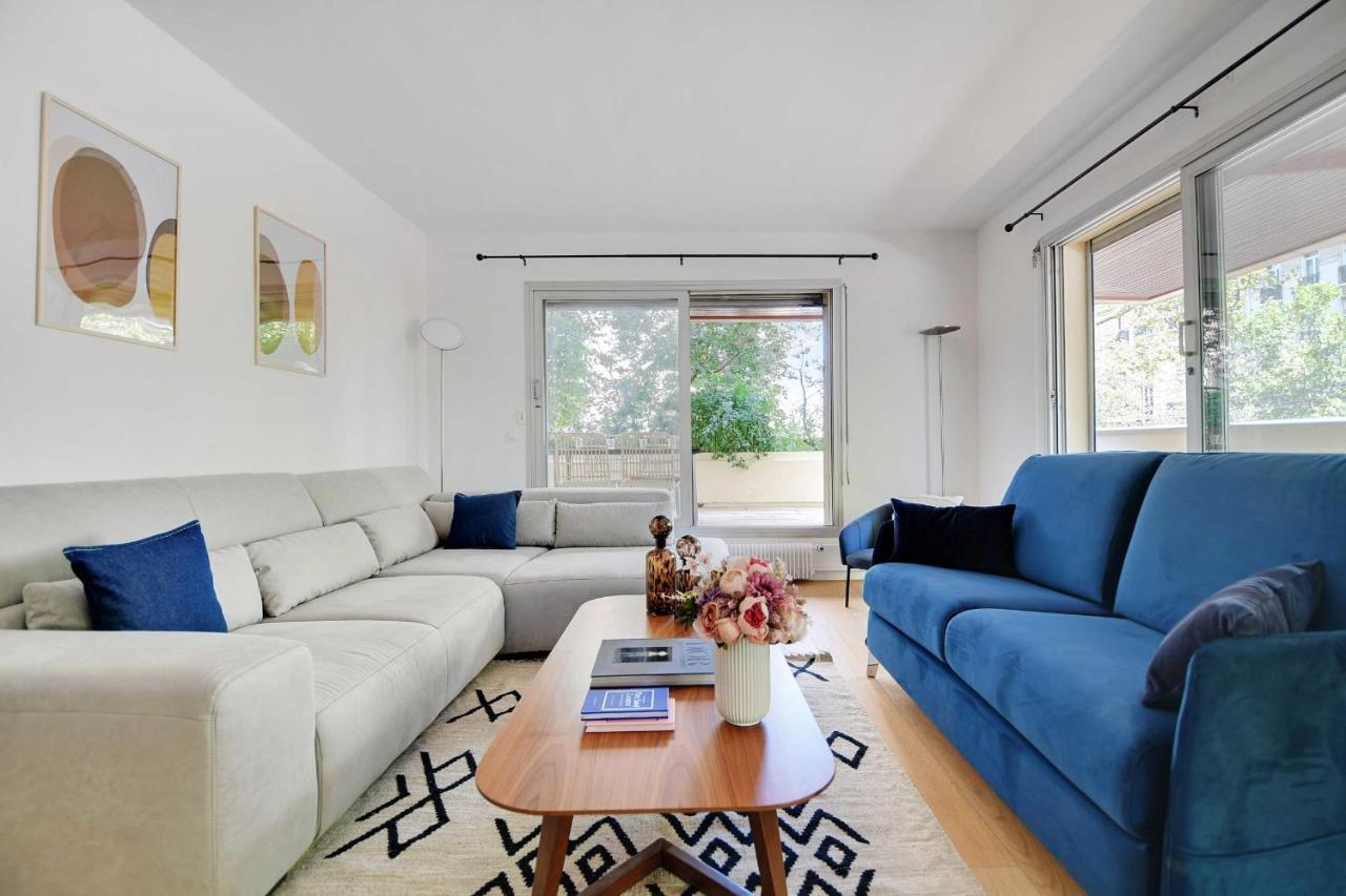 Elegant Apartment - 2Br-6P - Tour Eiffel Parijs Buitenkant foto
